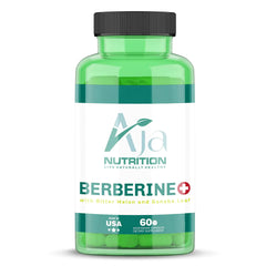 Aja Nutrition Berberine + with Banaba Leaf and Bitter Melon Multivitamin Comprehensive Support Antioxidant Rich (60 Servings)